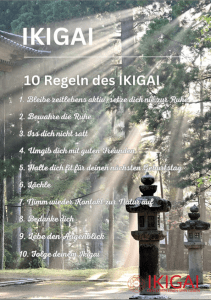 IKIGAI - 10 Regeln - Wald